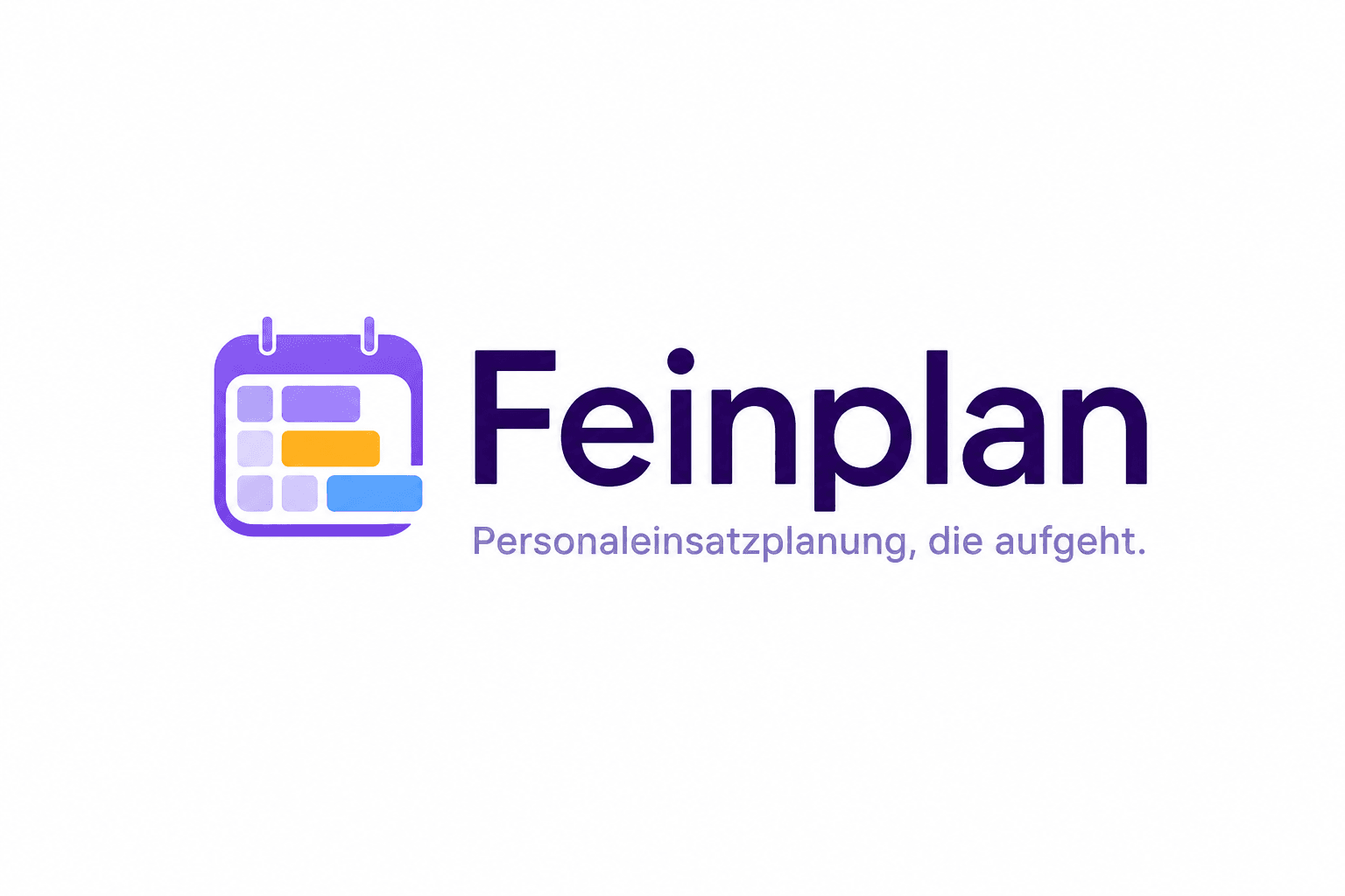 Feinplan – Personaleinsatzplanung, die aufgeht.